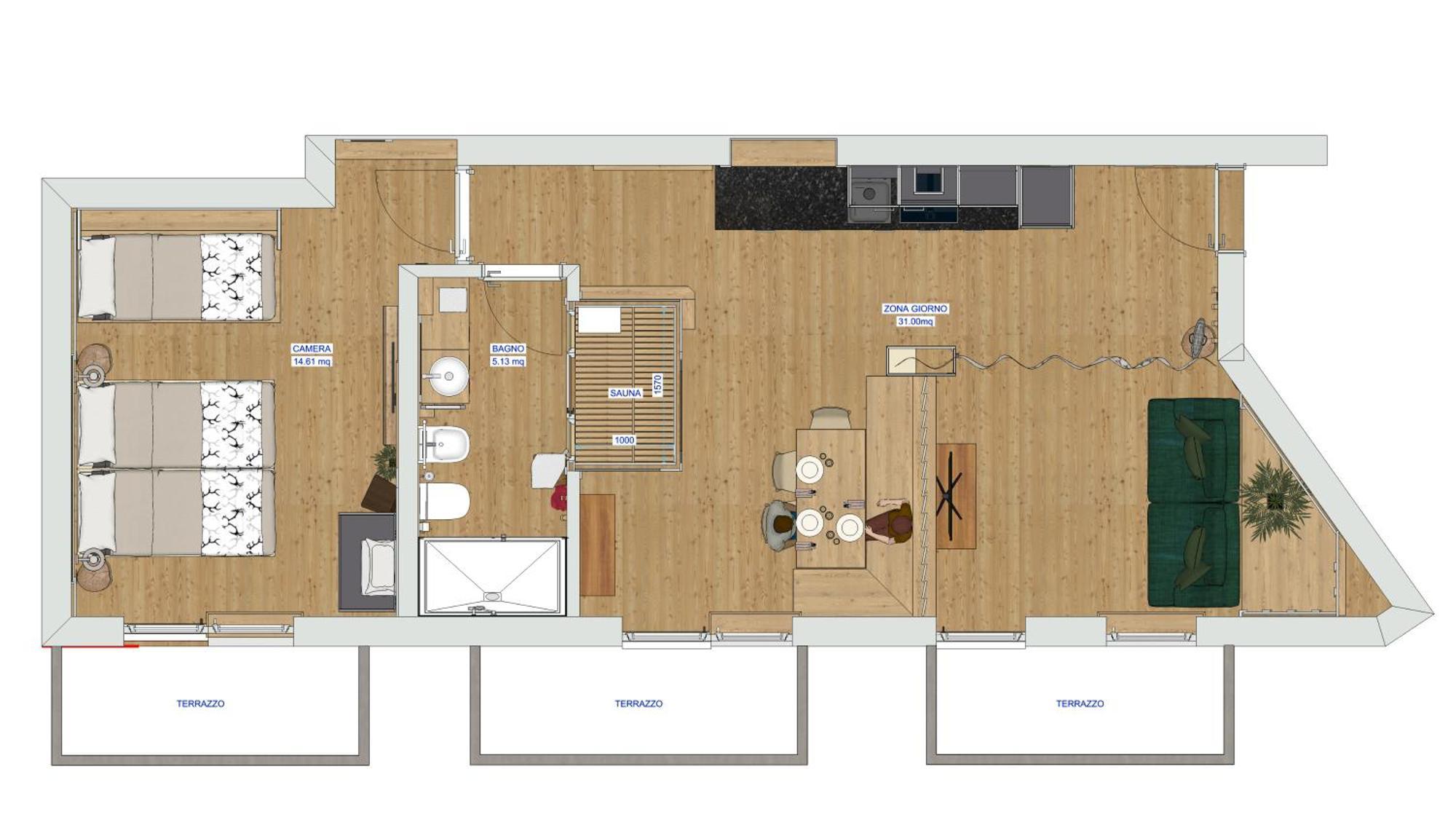 Ferienwohnung Cesa Dele Angele Colle Santa Lucia Exterior foto